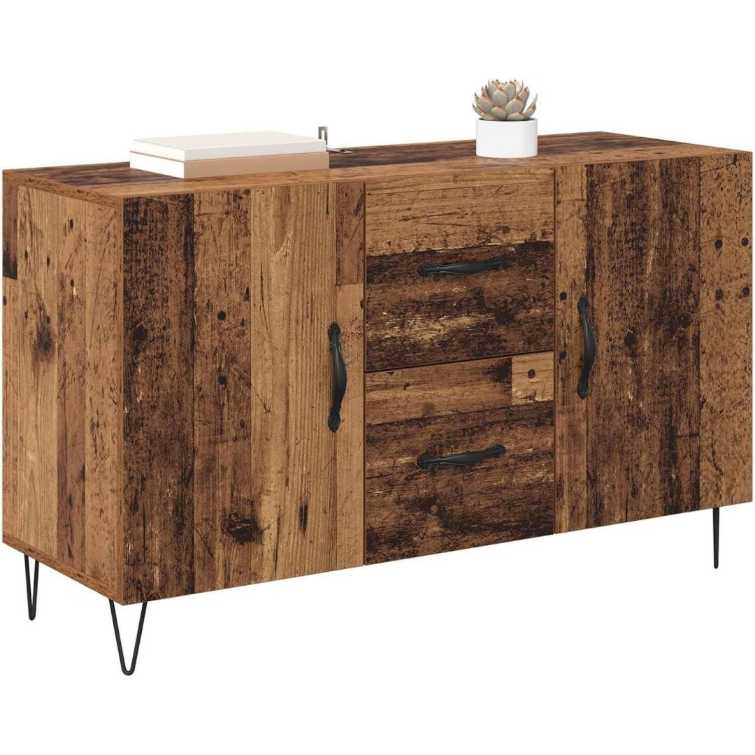 Funktionsmoebel mit Schubladen 100 x 36 x 60 cm natur