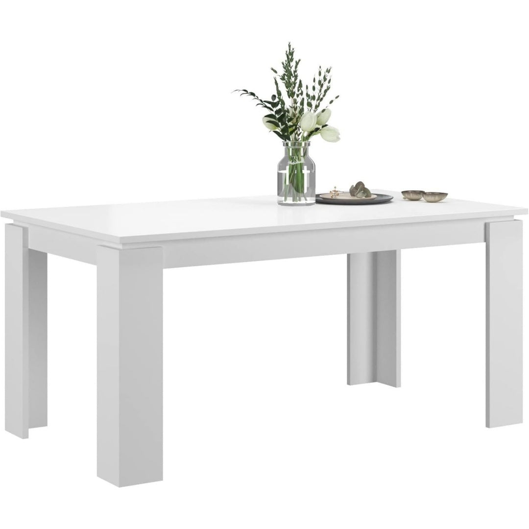 Tisch mit Samtbezug mit Stoffbezug eiche