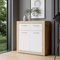Aufbewahrungskommode Forte BACCIO Kommode modernes Sideboard eiche