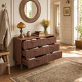 Schubladenschrank Kommode Schublanden, Sideboard Holz, Aufbewahrungsschrank, natur