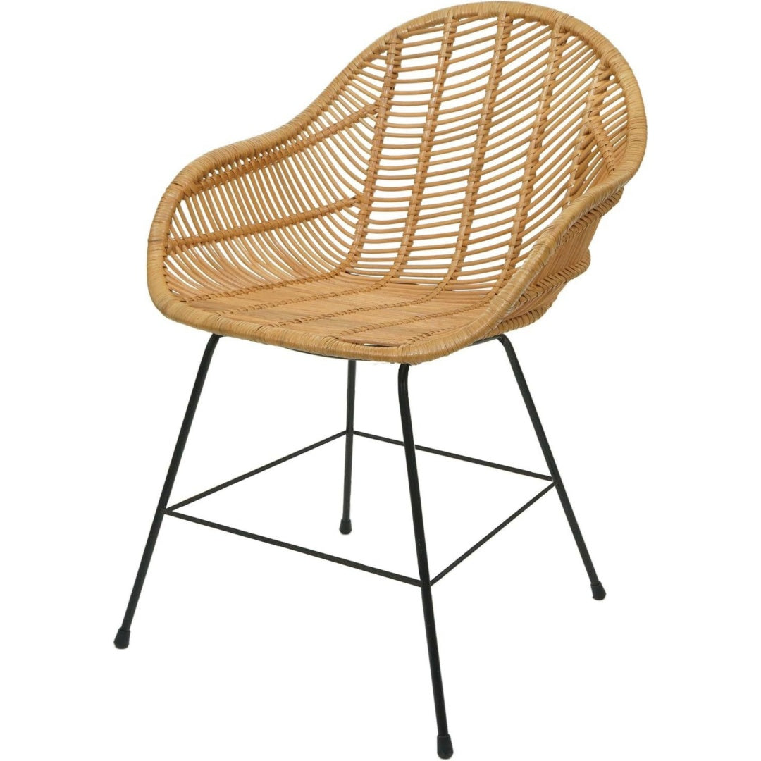 Stuhl mit Tueren 83 x 56 x 58 cm schwarz